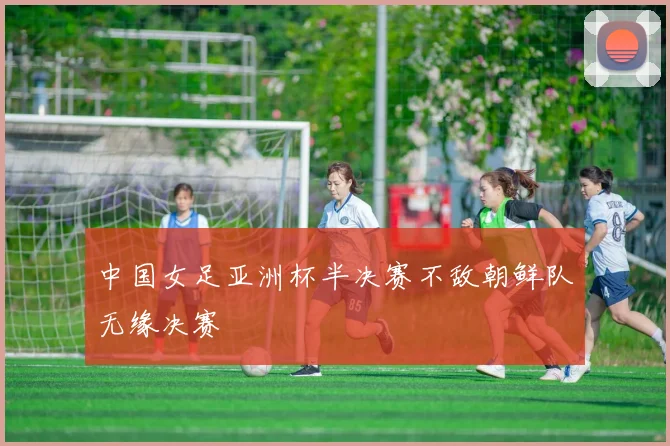 中国女足亚洲杯半决赛不敌朝鲜队无缘决赛