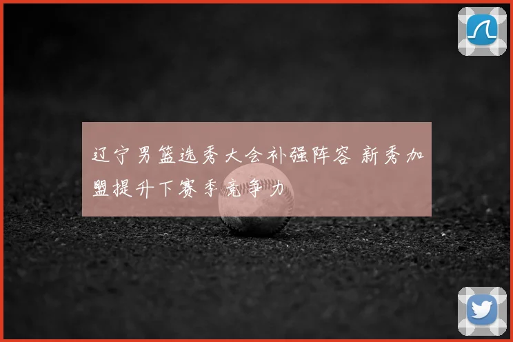 辽宁男篮选秀大会补强阵容 新秀加盟提升下赛季竞争力